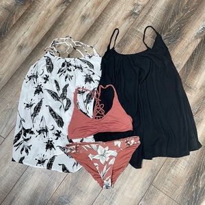 Roxy swimsuit and coverups!